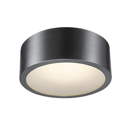 Globe Electric Globe Electric Edinburg 4.02 in. H X 11.03 in. W X 11.03 in. L Black Iron Ceiling Light 60304